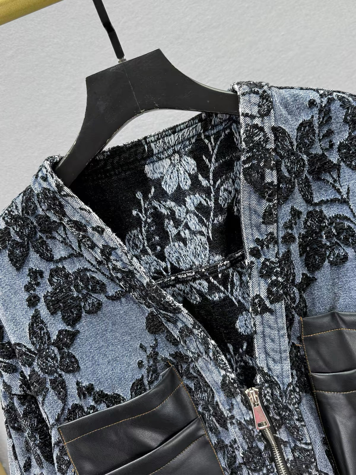 Shadow Lace Cropped Jacket
