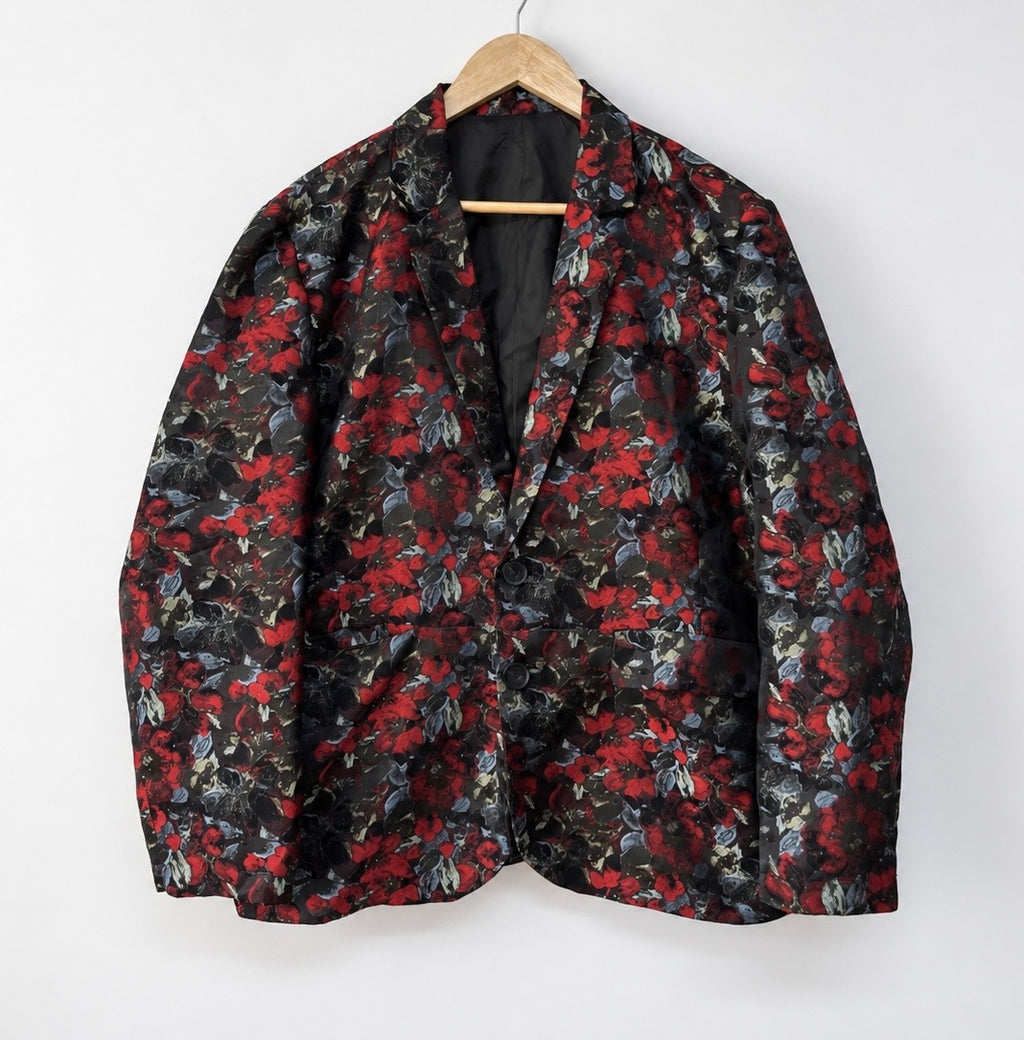 Rosalie Floral Jacquard Blazer - One of a Kind