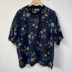 Solene Floral Sheer Top