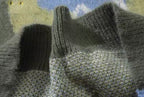 Fuzzy Cat Graphic Knit Sweater