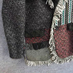 Patchwork Tweed Blazer