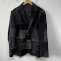 Midnight Patchwork Blazer