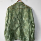Sage Mosaic Blazer  - One-of-a-kind