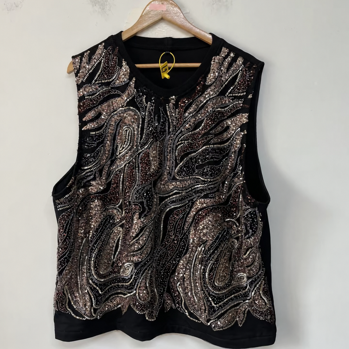One-of-a-Kind Beaded Tank Top