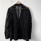 Noir Lace Blazer