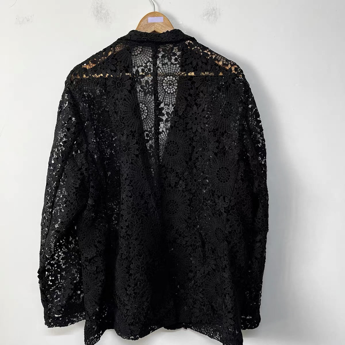 Noir Lace Blazer