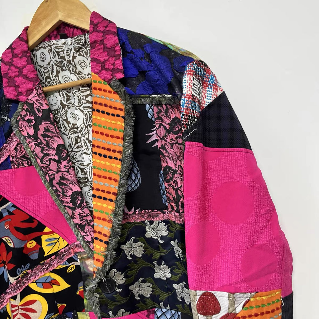 Kaleido Reworked Patchwork Blazer