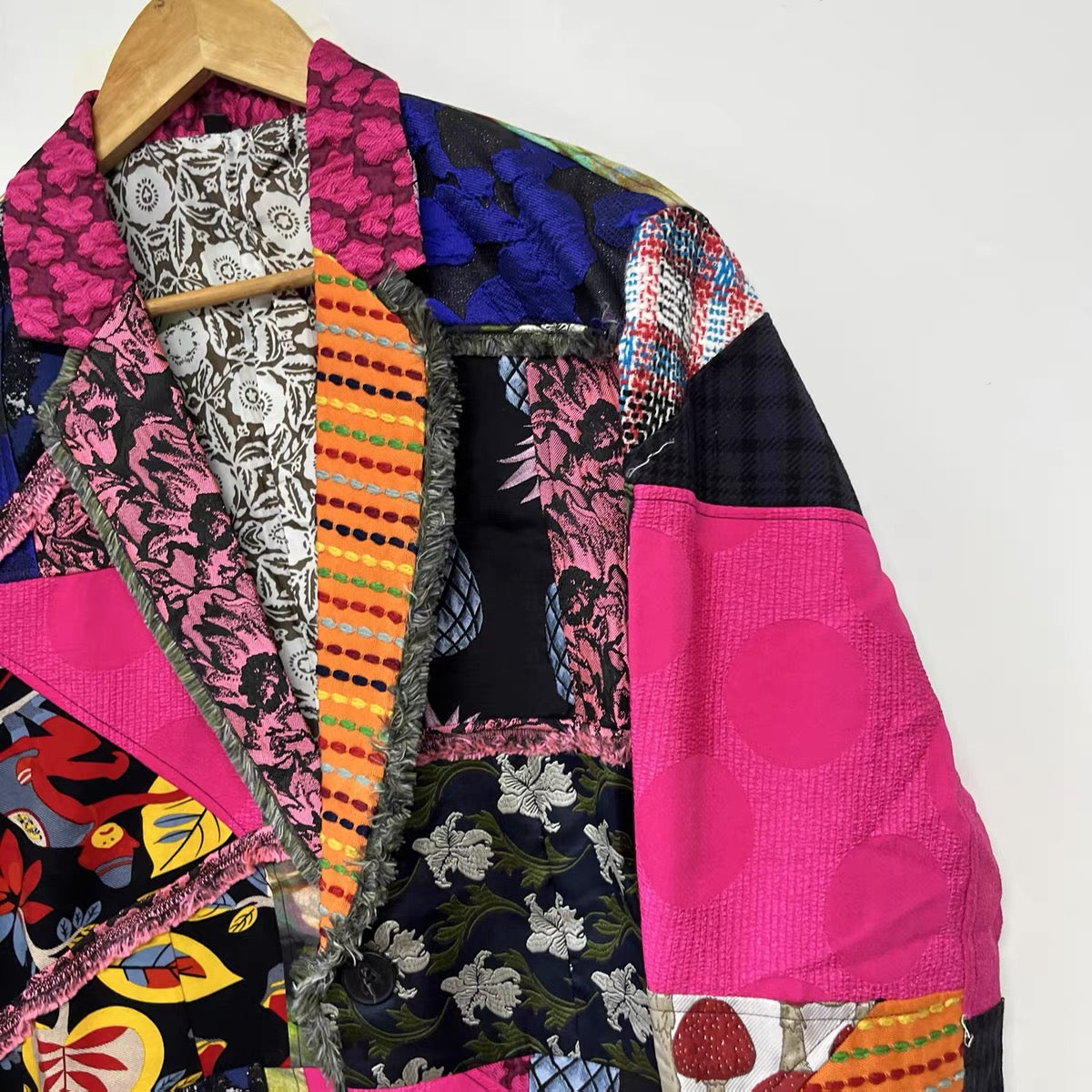 Kaleido Reworked Patchwork Blazer