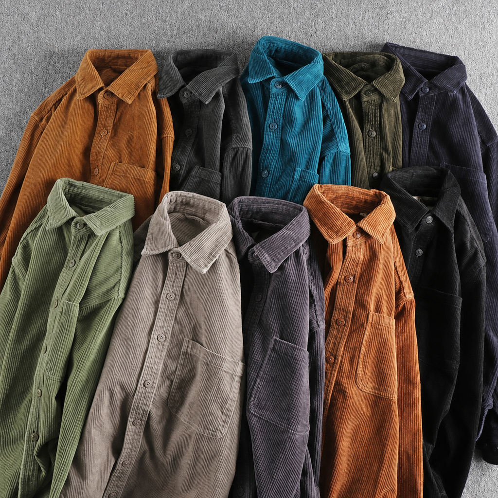 Rowan 100% Cotton Corduroy Shirt