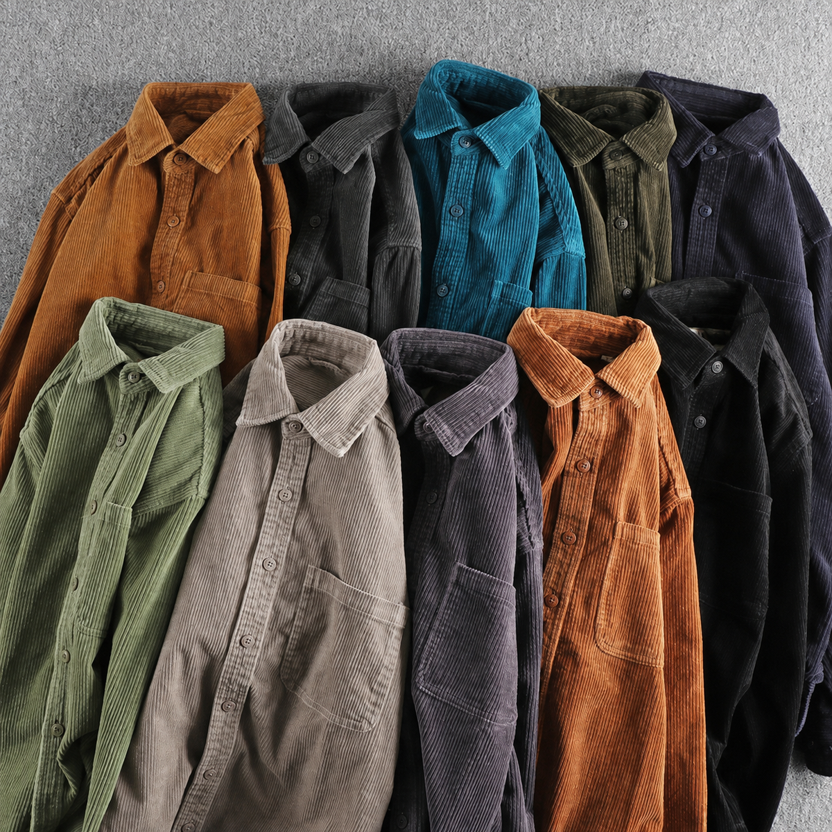 Rowan 100% Cotton Corduroy Shirt