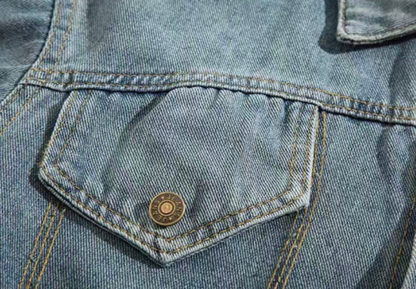 Everett Reworked Patchwork Denim Jacket