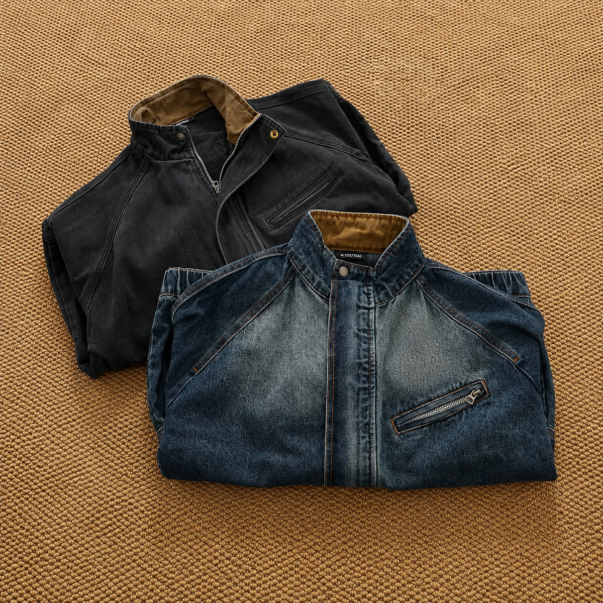 Mason Washed Denim Utility Jacket