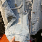 Luna Lace Denim Jacket
