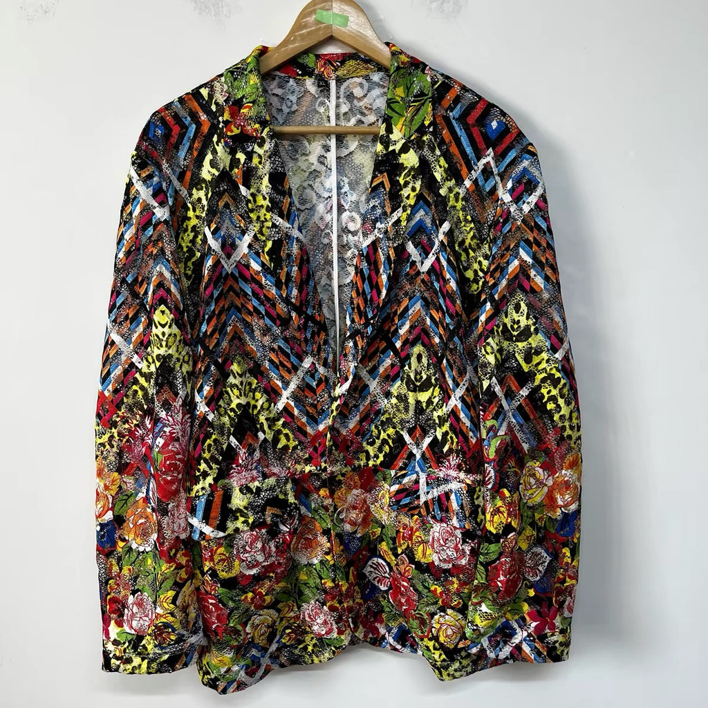 Prism Handmade Lace Blazer