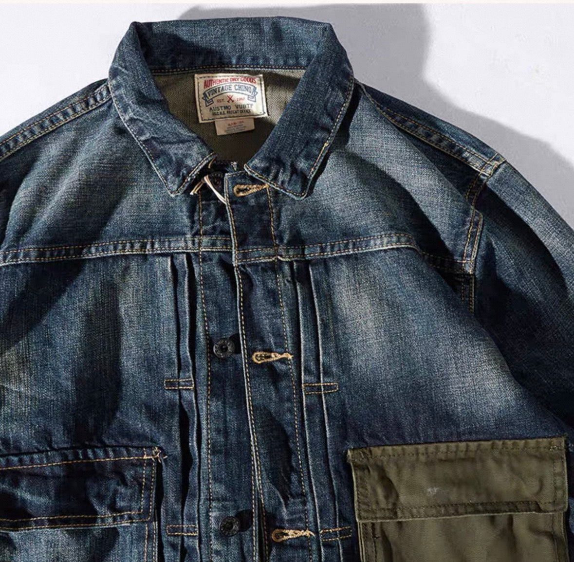 Porter Utility Pocket Denim Jacket