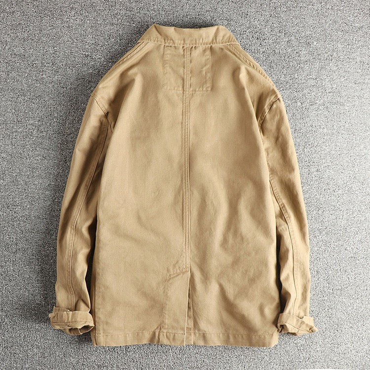 Canyon 100% Cotton Relaxed Blazer Jacket