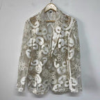 Ivory Bloom Blazer