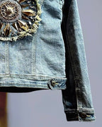 Solara Embellished Denim Jacket