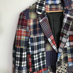 Harbor Patchwork Plaid Blazer