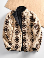 Reversible Sherpa Windbreaker Jacket