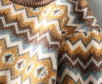Vintage Jacquard Knit Sweater