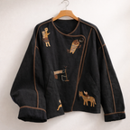 Folk Art Embroidery Shirt