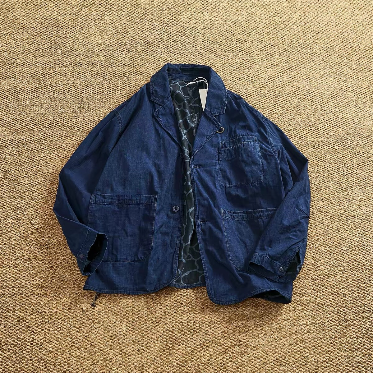 Everett Washed Cotton Chore Jacket