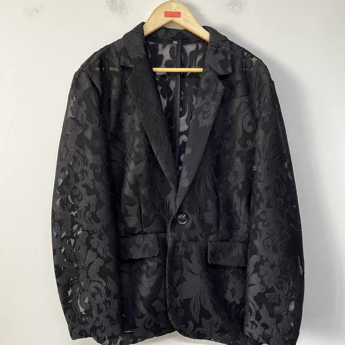 Velora Embroidered Lace Blazer