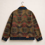 Aztec Denim Patchwork Jacket