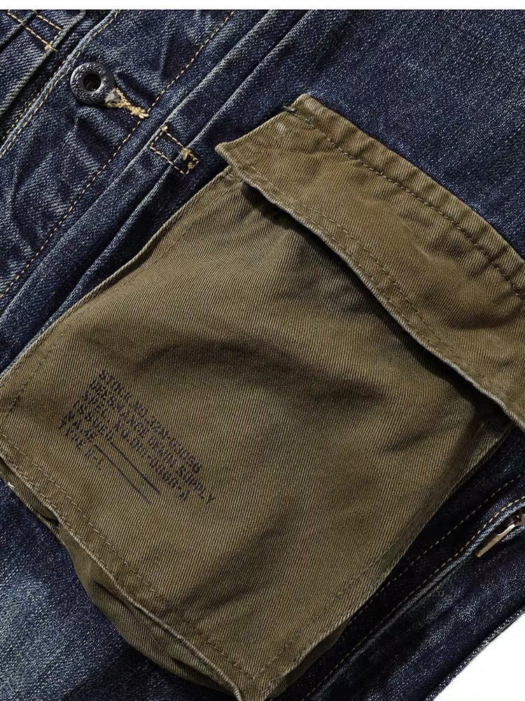 Porter Utility Pocket Denim Jacket