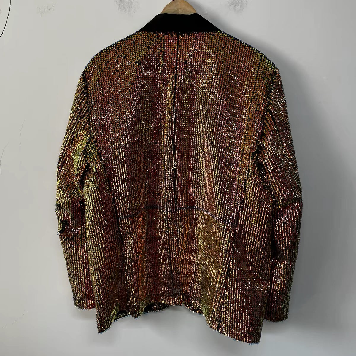 Antique Bronze Sequin Blazer