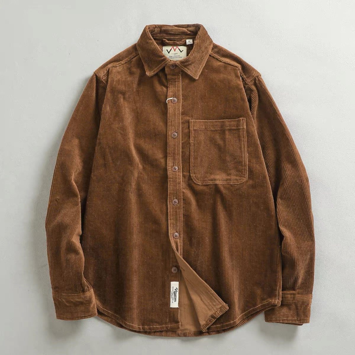 Rowan 100% Cotton Corduroy Shirt
