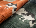 Pasture Cow Graphic Knit Sweater