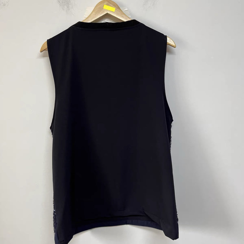 Crystal Beaded Tank Top