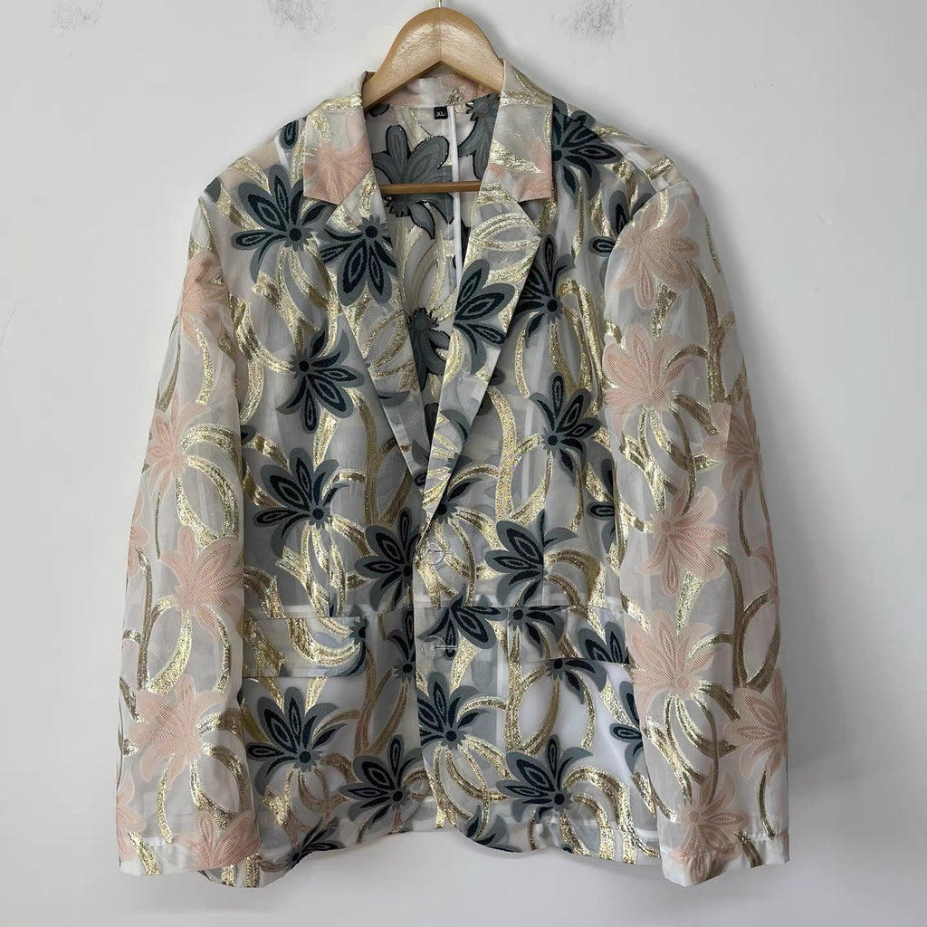 Celeste Organza blazer