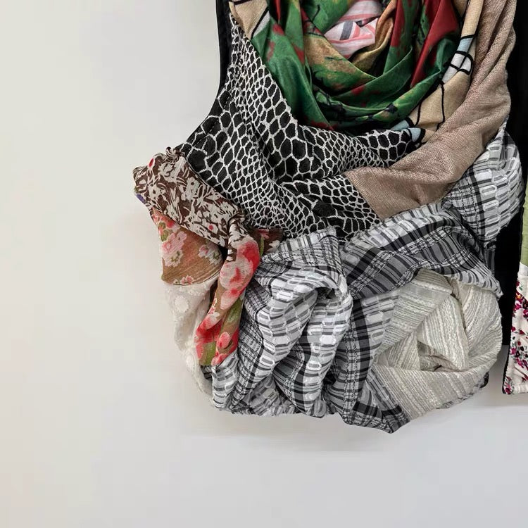 Rosette Patchwork Vest