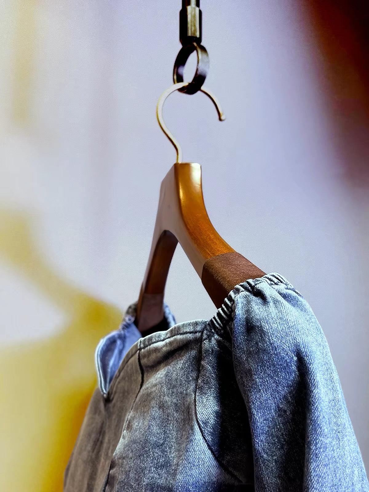 Muse Off Shoulder Denim Top