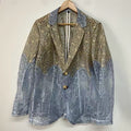 Golden Mist Sheer Blazer