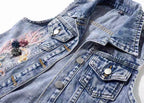 Violet Rework Denim Vest