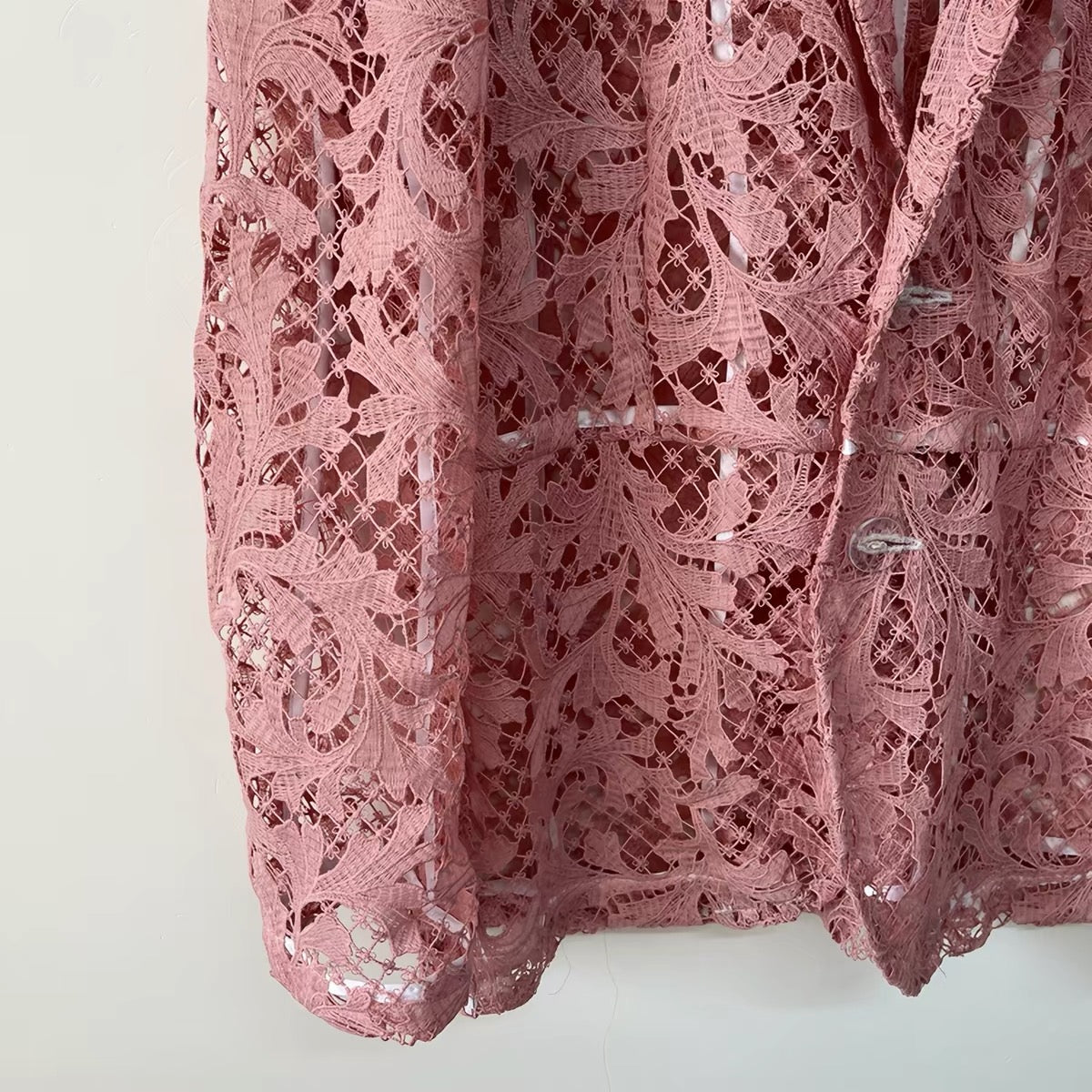Rosette Lace Blazer