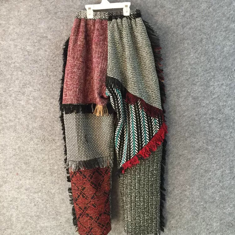 Raven Patchwork Pants