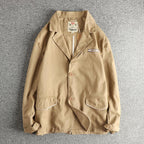 Canyon 100% Cotton Relaxed Blazer Jacket