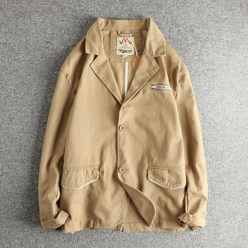 Canyon 100% Cotton Relaxed Blazer Jacket