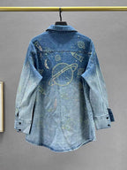 Nova Rhinestone Denim Jacket