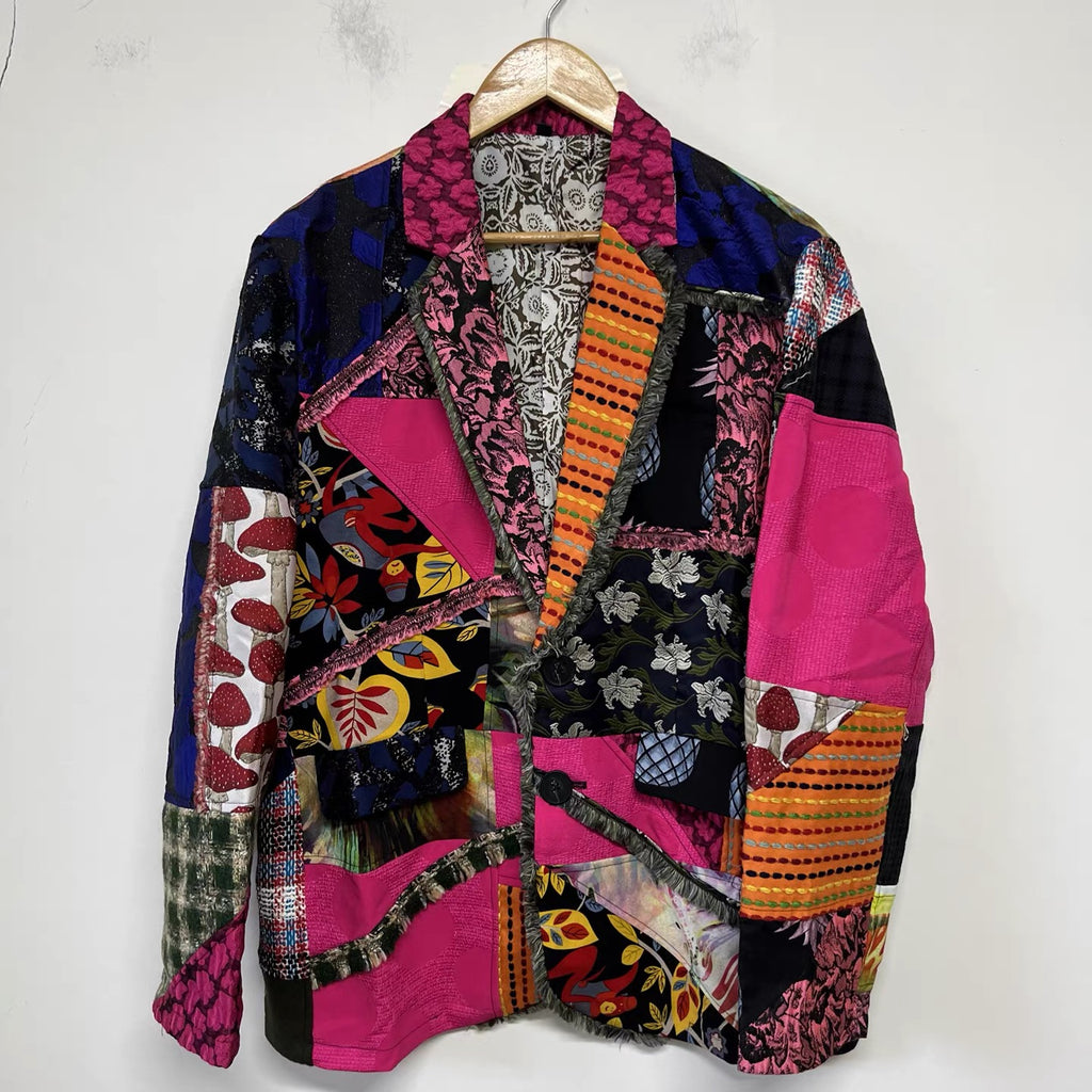 Kaleido Reworked Patchwork Blazer