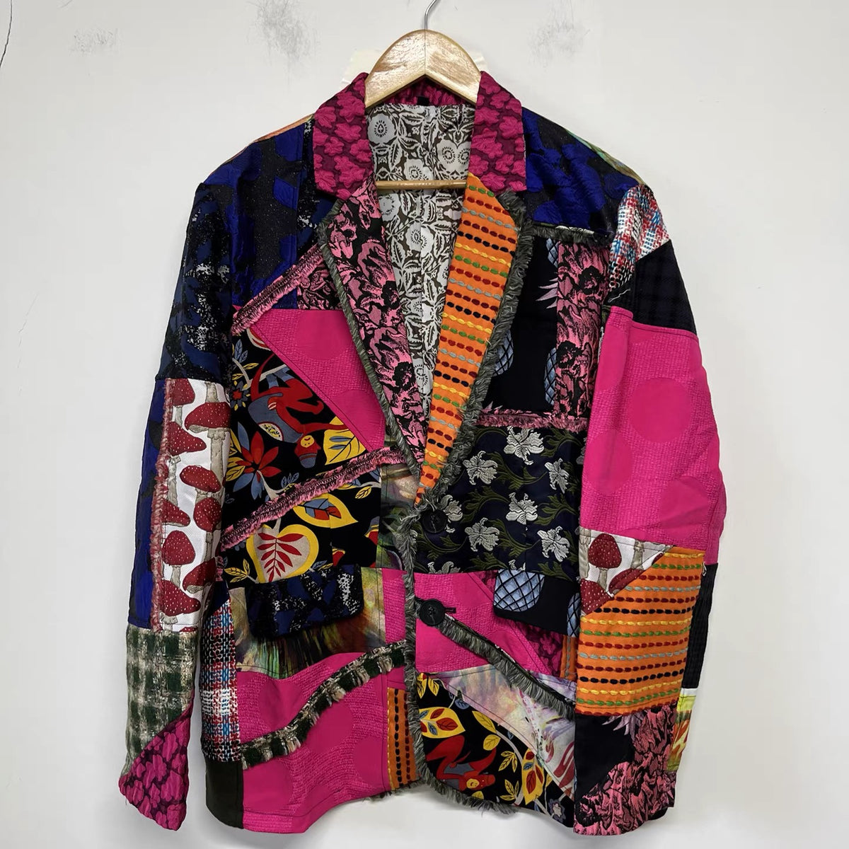 Kaleido Reworked Patchwork Blazer