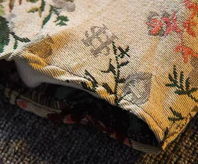 Bloom Jacquard Art Jacket A27