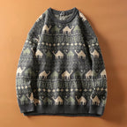 Animal Motif Knit Sweater