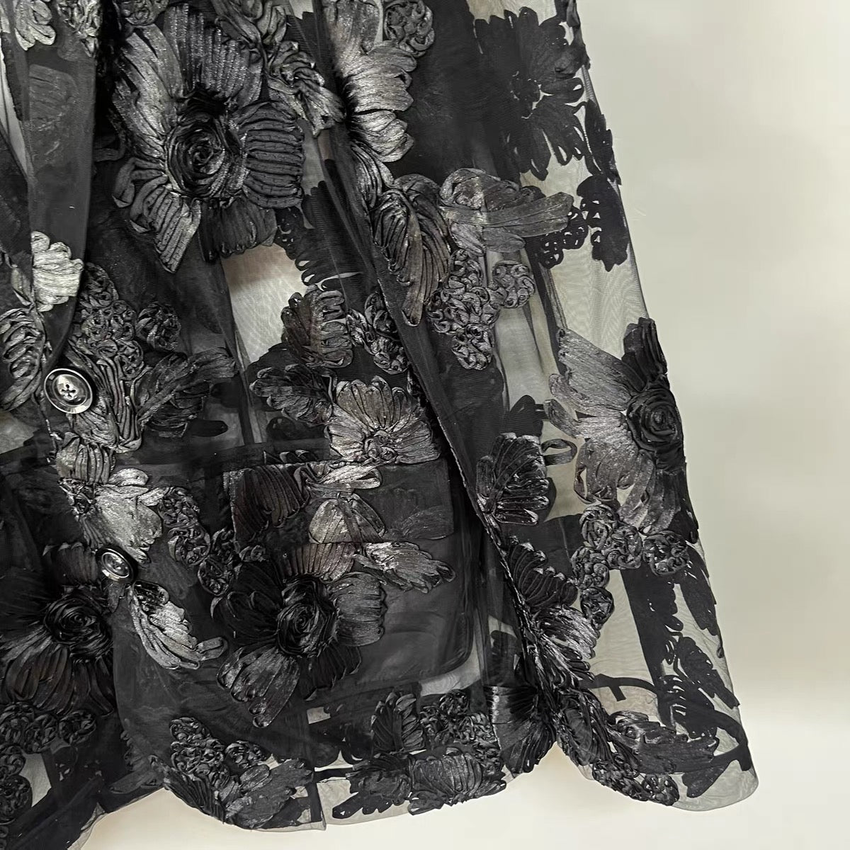 Midnight Bloom Blazer