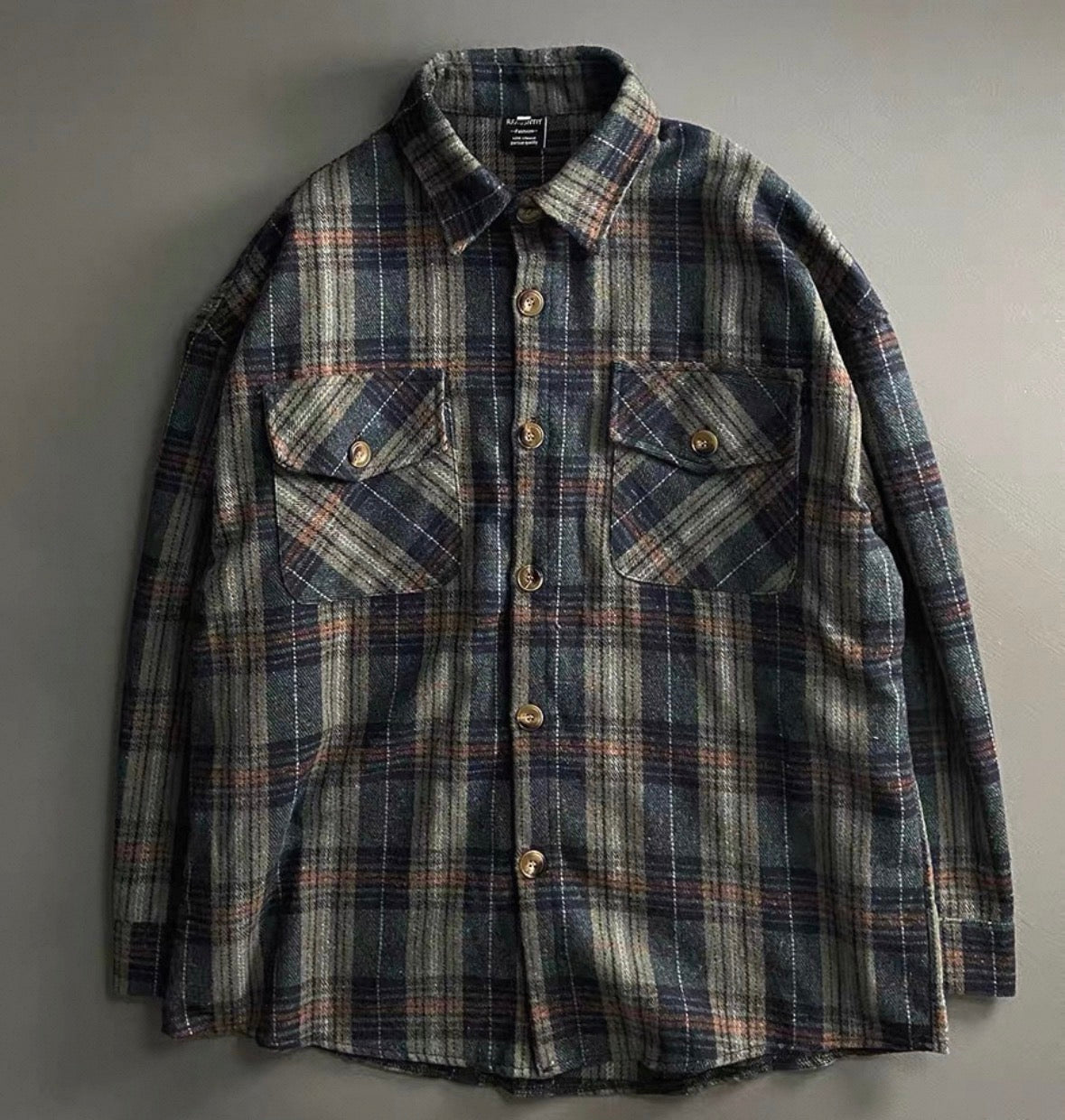 Oakridge Plaid Oversized Shirt Jacket